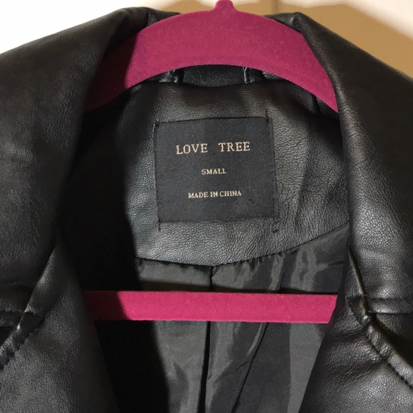 Faux leather jacket - Picture 2 of 3